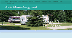 Desktop Screenshot of chainolakescamp.com